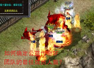 如何确定公益传奇SF团队的最佳成员人数? 如何确定公益传奇SF团队的最佳成员人数?