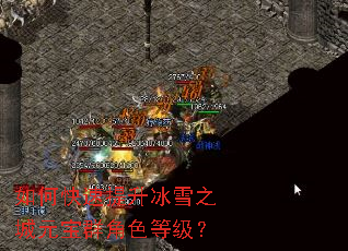 如何快速提升冰雪之城元宝群角色等级? 如何快速提升冰雪之城元宝群角色等级?