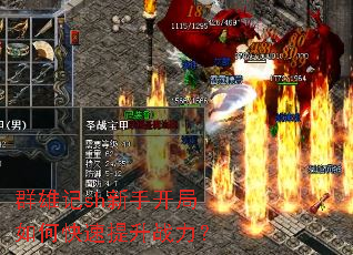 群雄记sh新手开局如何快速提升战力? 群雄记sh新手开局如何快速提升战力?