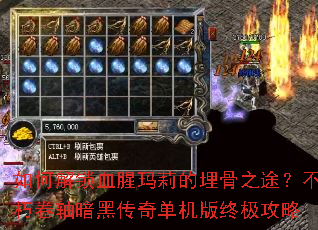 如何解锁血腥玛莉的埋骨之途?不朽卷轴暗黑传奇单机版终极攻略 如何解锁血腥玛莉的埋骨之途?不朽卷轴暗黑传奇单机版终极攻略