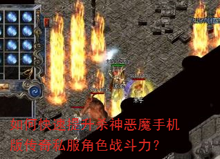 如何快速提升杀神恶魔手机版传奇私服角色战斗力? 如何快速提升杀神恶魔手机版传奇私服角色战斗力?