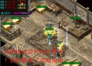如何快速提升角色等级?找好服盒子攻略指南 如何快速提升角色等级?找好服盒子攻略指南