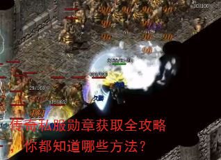 传奇私服勋章获取全攻略,你都知道哪些方法? 传奇私服勋章获取全攻略,你都知道哪些方法?