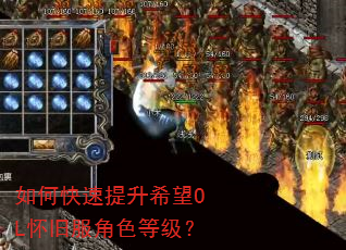 如何快速提升希望OL怀旧服角色等级? 如何快速提升希望OL怀旧服角色等级?