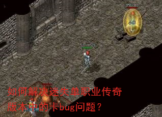 如何解决迷失单职业传奇版本中的卡bug问题? 如何解决迷失单职业传奇版本中的卡bug问题?