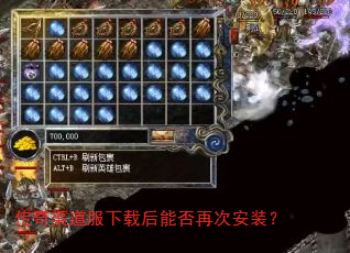 传奇渠道服下载后能否再次安装? 传奇渠道服下载后能否再次安装?