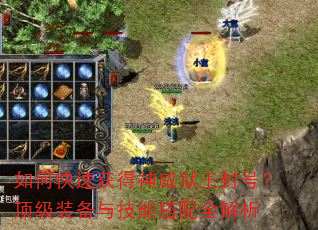 如何快速获得神威狱王封号?顶级装备与技能搭配全解析 如何快速获得神威狱王封号?顶级装备与技能搭配全解析